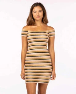 Rip Curl RIPCURL SUNDIAL STRIPE DRESS (02PWDR-BRONZE)