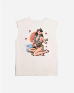 LOST CLOTHING UKE CUT OFF TEE (10560804) -Ocean Outfit Shop 10560804 VWH 1 38771.1683838866