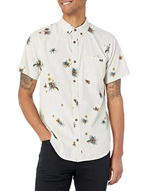 Billabong Men's Classic Sundays Woven Short Sleeve Short Sleeve Shirt 5 Billabong Men's Classic Sundays Woven Short Sleeve Short Sleeve Shirt - Image 3
