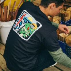 DARK SEAS X POLER NORTHWEST PREMIUM T-SHIRT -Ocean Outfit Shop 304400356P BLK 3 88825.1680541324