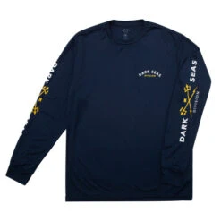 DARK SEAS HEADMASTER UV LONG SLEEVE T-SHIRTS -Ocean Outfit Shop 309700001 NVY 1 98033.1672253033