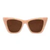 I-SEA Women's Sunglasses - Ashbury (PINK PEARL/BROWN POLARIZED)