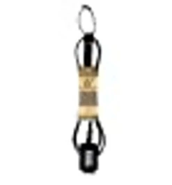 7" SLATER DESIGNS REGULAR SURFBOARD LEASH (Black/Black, 7'0")(SW) -Ocean Outfit Shop 31GaWn90QfL. SL75 90759.1679681233