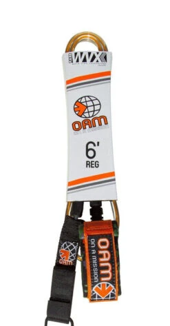 OAM 6' REGULAR LEASH -Ocean Outfit Shop 6 reg org cl 2000x 6945d01f 7897 416e 878c 84971a8b2e33 02220.1675878709