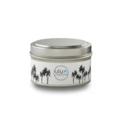 ULU LAGOON 6 OZ BLACK PALM TRAVEL TIN CANDLE ()