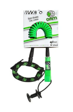 OAM BODYBOARD BICEP LEASH -Ocean Outfit Shop Bicep Green 47547.1675878628