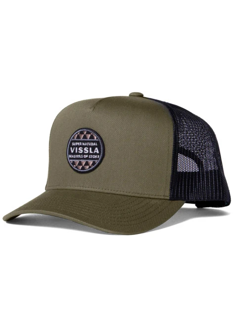 VISSLA SOLID SETS ECO TRUCKER HAT (MAHT1SOL) 3 VISSLA SOLID SETS ECO TRUCKER HAT (MAHT1SOL)