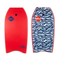 45" SOFTECH MOJO RED ZEBRA BODYBOARD (MOJO-RDZ-045)