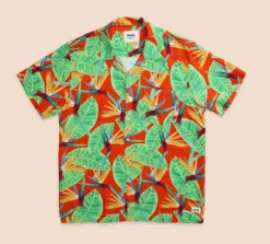 DUVIN PARADISE BUTTONUP (SSB15005RED)