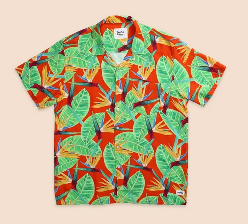 DUVIN PARADISE BUTTONUP (SSB15005RED) 3 DUVIN PARADISE BUTTONUP (SSB15005RED)