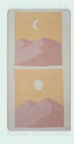 SAND CLOUD MARS TOWEL (WSS22TOW006MLTRG)