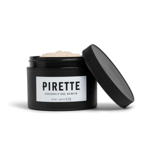 PIRETT 8 OZ COCONUT OIL SCRUB () 3 PIRETT 8 OZ COCONUT OIL SCRUB ()