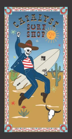 CATALYST DANCING SKELLY TOWEL ( )