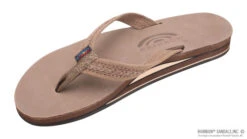 RAINBOW WILLOW DOUBLE LAYER 3/4" BRAID SANDAL (WILLOW00-DKBR-L)