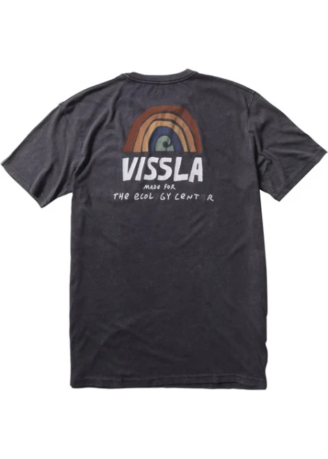 VISSLA ECOLOGY CENTER RAINBOW SS TEE (M4811ECR) 3 VISSLA ECOLOGY CENTER RAINBOW SS TEE (M4811ECR)