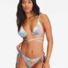 BILLABONG WOMEN'S SUMMER FIELD TIE SIDE MAYA TOP -Ocean Outfit Shop abjx400647 billabong2Cw bll0 frt1 41225.1673904499