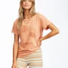 BILLABONG SWEET LEAVES TEE ( ) -Ocean Outfit Shop abjzt00301 billabongw sds frt1 26195.1626986753