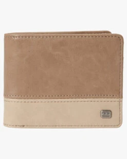 BILLABONG DIMENSION FAUX LEATHER BIFOLD (AVYAA00224) -Ocean Outfit Shop abyaa00224 billabongp cly frt1 99081.1684767185
