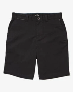 BILLABONG MEN'S CARTER STRETCH SHORTS -Ocean Outfit Shop abyws00121 billabong2Cf blk frt1 30522.1673904373