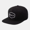 RVCA COMMONWEALTH SNAPBACK(EX) -Ocean Outfit Shop avyha00454 rvca2Cf bkw frt1 35718.1694016124