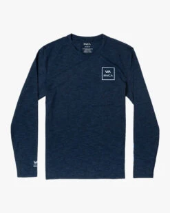 RVCA SURF SHIRT LONG SLEEVE(EX) -Ocean Outfit Shop avywr00117 rvca2Cf nvh frt1 79659.1694016203