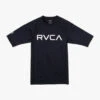 RVCA SHORT SLEEVE RASHGUARD(EX) 1 RVCA SHORT SLEEVE RASHGUARD(EX) -Ocean Outfit Shop avywr00120 rvca2Cf blk frt1 29363.1694016211
