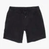 RVCA ESCAPE ELASTIC CORD SHORT(EX) -Ocean Outfit Shop avyws00160 rvca2Cf blk frt1 68426.1694016222