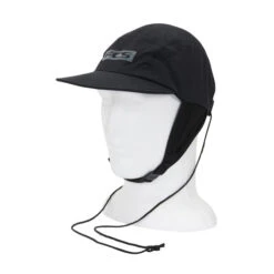 FCS ESSENTIAL SURF CAP MEDIUM BLACK (AESC-01-BLK-MD)
