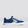 CARIUMA CATIBA PRO MYSTERY BLUE MEN'S SHOE -Ocean Outfit Shop catiba pro blue contrast ivory canvas.side view 92019.1674596255