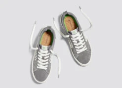 CARIUMA CATIBA PRO GREY SUEDE MEN'S SHOE -Ocean Outfit Shop catiba pro mystic grey contrast stitch sneaker canvas.slideshow5 93738.1674596225