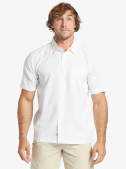 QUIKSILVER WATERMAN CENTINELE SHORT SLEEVE SHIRT -Ocean Outfit Shop eqmwt03150 quiksilver2Cw wbb2 frt1 47586.1674491948