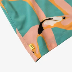 DUVIN FLOCK BUTTONUP (SSB20009PNK) -Ocean Outfit Shop flock buttonup2 57334.1690472251