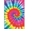 LEUS TIE DYE RAINBOW BEACH ECO TOWEL (EX)