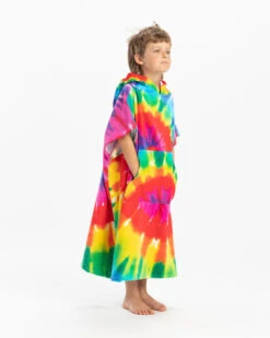 LEUS TIE DYE RAINBOW PONCHO -Ocean Outfit Shop leus originalponcho tie dye rainbow5 49242.1673632372