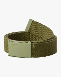 RVCA OPTION WEB BELT (EX) -Ocean Outfit Shop mabl2row rvca2Cf olv frt1 52902.1694015790