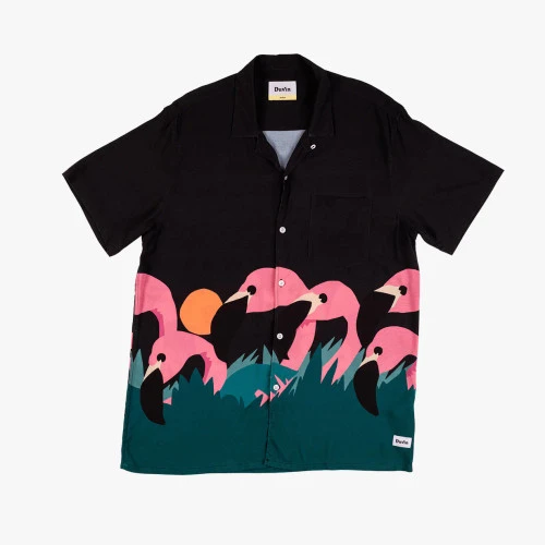 DUVIN MINGO BUTTONUP (SSB18002BLK) 3 DUVIN MINGO BUTTONUP (SSB18002BLK)