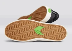 CARIUMA NAIOCA PRO JET BLACK SUEDE MEN'S SHOE -Ocean Outfit Shop naioca skate off black ivory suede sneaker.slideshow2 13947.1674596478