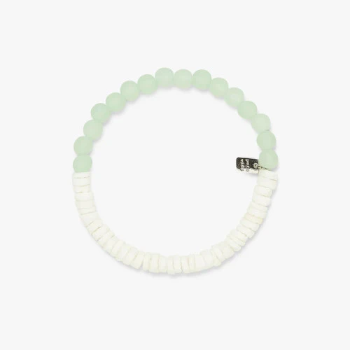 PURA VIDA PUKA SHELL & FROSTED BD BRACEL (36305) 4 PURA VIDA PUKA SHELL & FROSTED BD BRACEL (36305) - Image 2