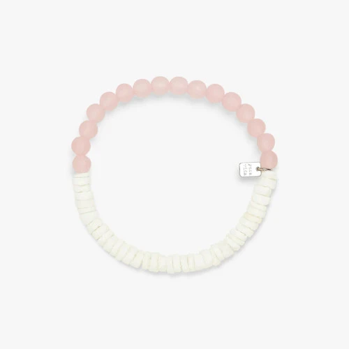 PURA VIDA PUKA SHELL & FROSTED BD BRACEL (36305) 3 PURA VIDA PUKA SHELL & FROSTED BD BRACEL (36305)