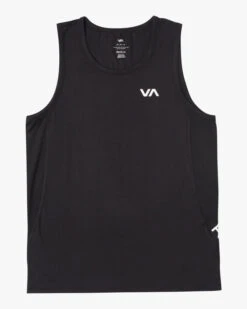 RVCA SPORT VENT TEE (EX) -Ocean Outfit Shop v9031rst rvca2Cfg blk frt1 45586.1695245809