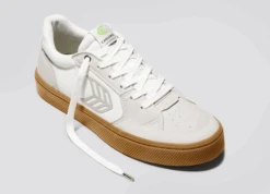 CARIUMA VALLELY SKATE GUM VINTAGE WHITE SHOES(EX) -Ocean Outfit Shop vallely skate off white vintage gum grey cordura suede sneaker.slideshow3 832063bd 4d56 4071 aeac 614771c3a9f9 80365.1679339311